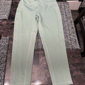 Beverley Hills polo club mint green leggings with pockets